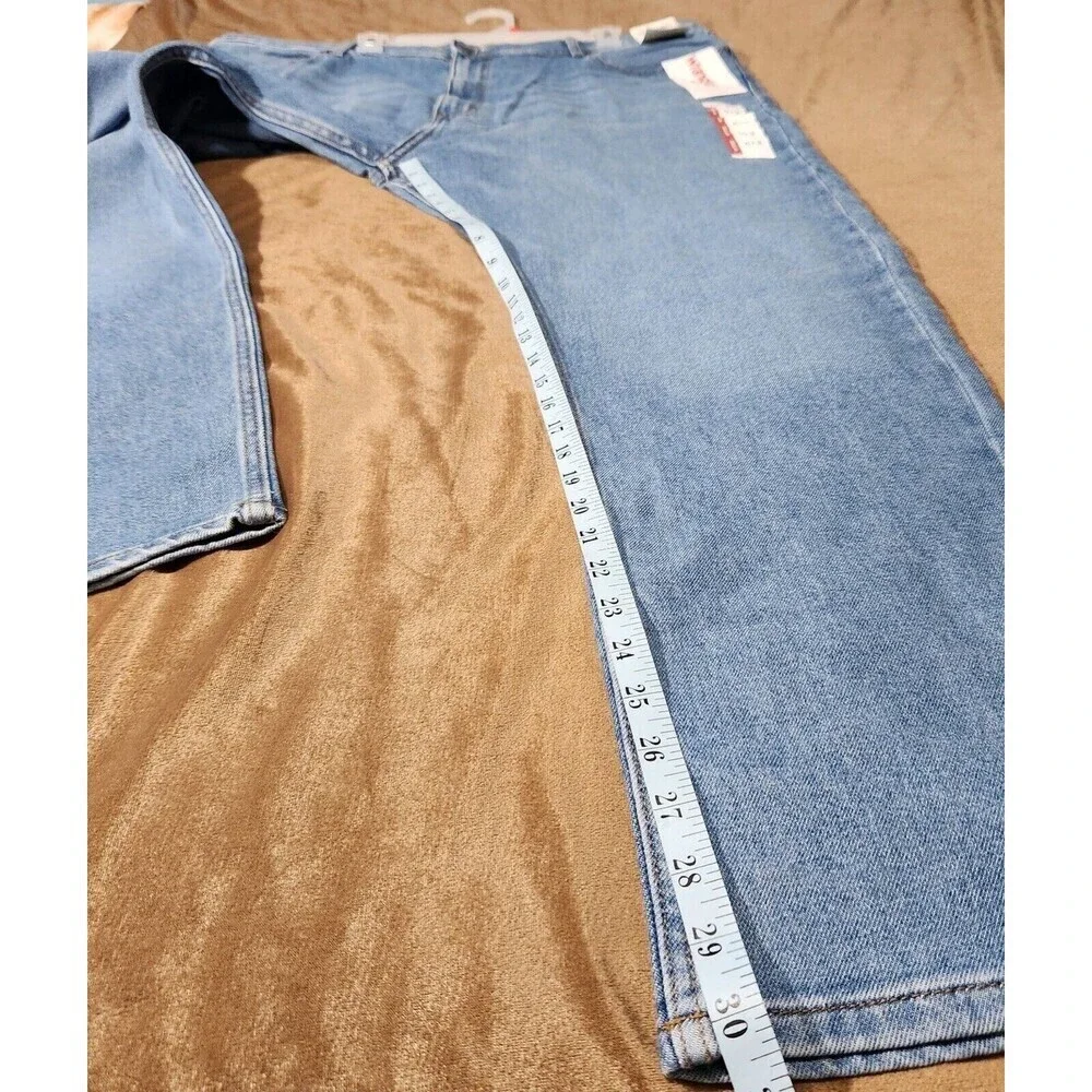Wrangler Denim Jeans size 42x30 Blue Regular Fit Straight Leg